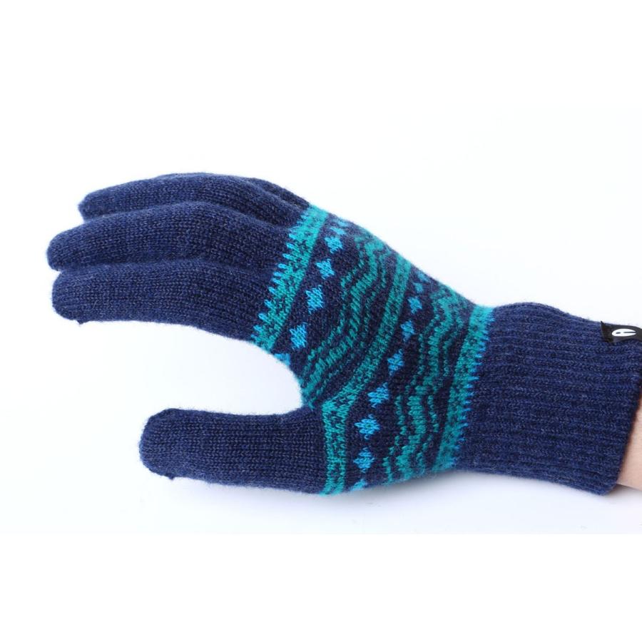 スマホ手袋 iTouch Gloves Lサイズ タッチパネル操作 スマートフォン対応 ウール スマホ対応手袋 アイタッチグローブ チロル ターコイズ |  | 01