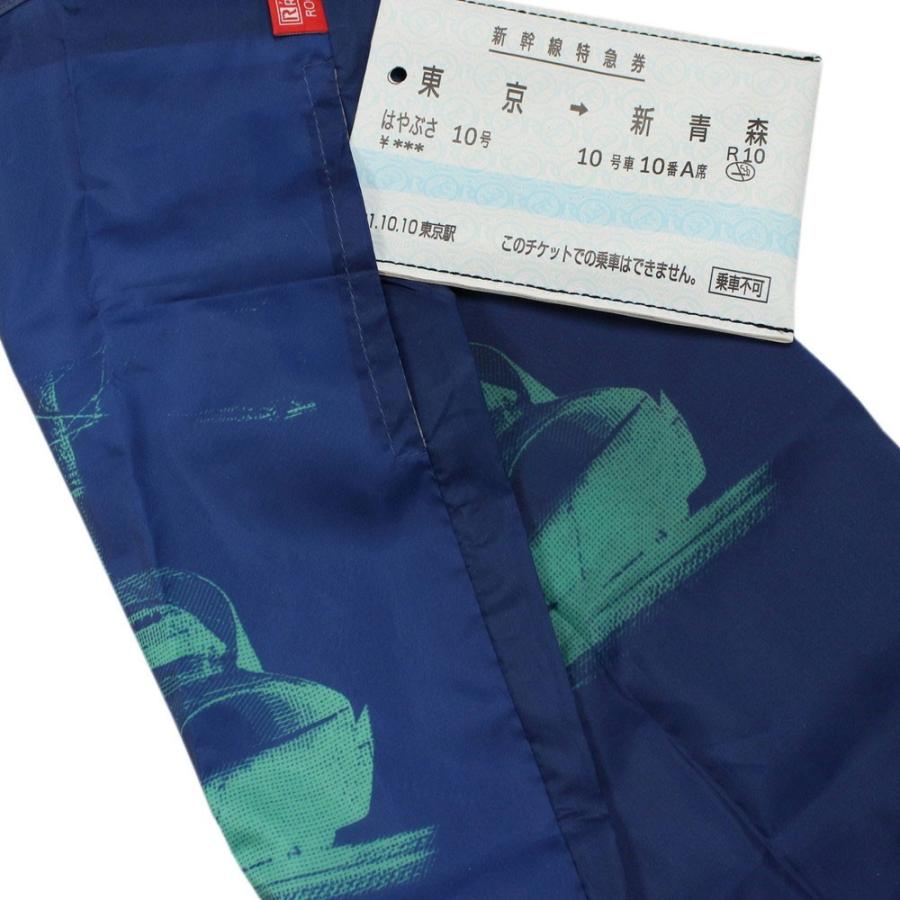 エコバッグ ルートート CJ.ルーショッパーポケット.JR東日本 収納ポーチ レジ袋 折りたたみ ショッピングバッグ ROOTOTE 新幹線 E5系はやぶさ | ROOTOTE | 04