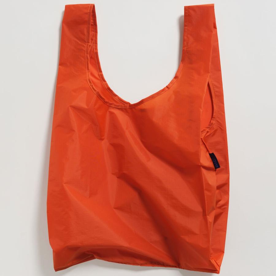 エコバッグ BAGGU 正規品 STANDARD BAGGU 無地 レジ袋 コンパクト ポーチ付き 折りたたみ ショッピングバッグ バグゥ トマトレッド | BAGGU