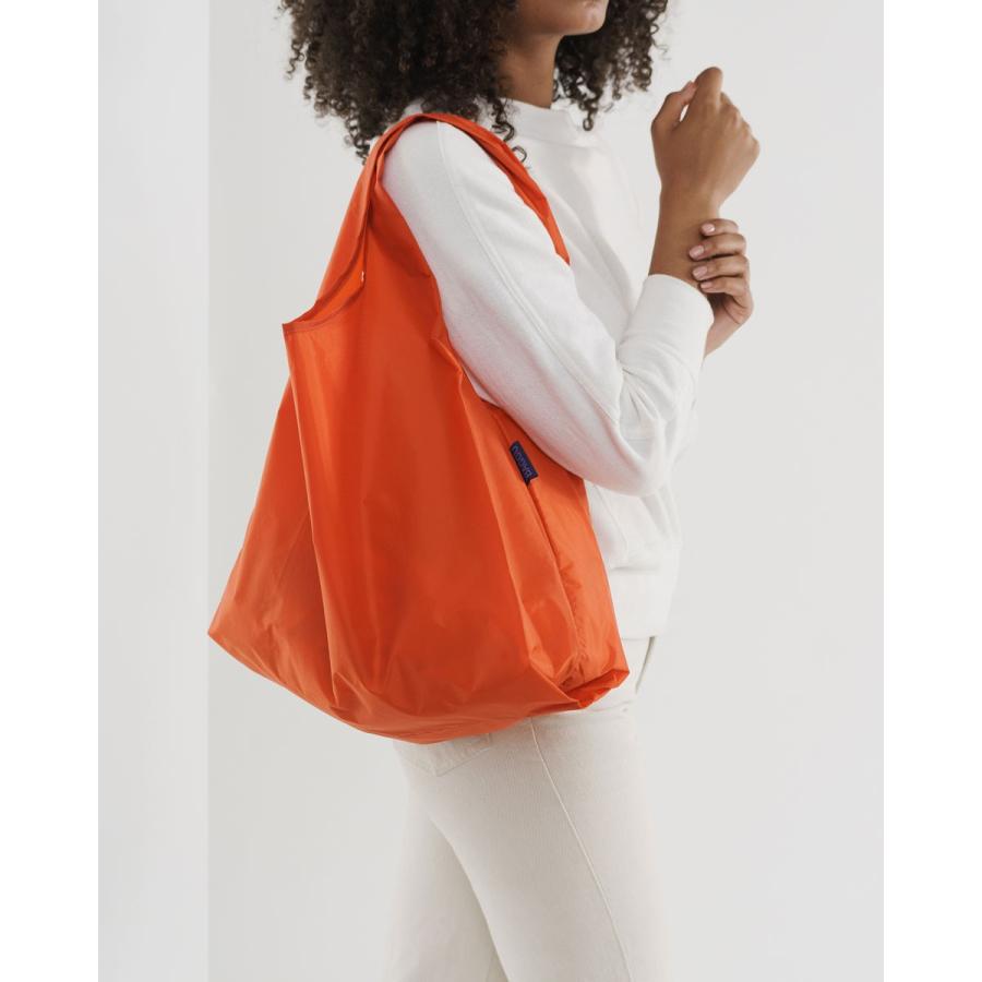 エコバッグ BAGGU 正規品 STANDARD BAGGU 無地 レジ袋 コンパクト ポーチ付き 折りたたみ ショッピングバッグ バグゥ トマトレッド | BAGGU | 02