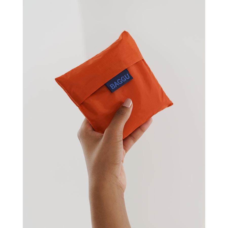 エコバッグ BAGGU 正規品 STANDARD BAGGU 無地 レジ袋 コンパクト ポーチ付き 折りたたみ ショッピングバッグ バグゥ トマトレッド | BAGGU | 04