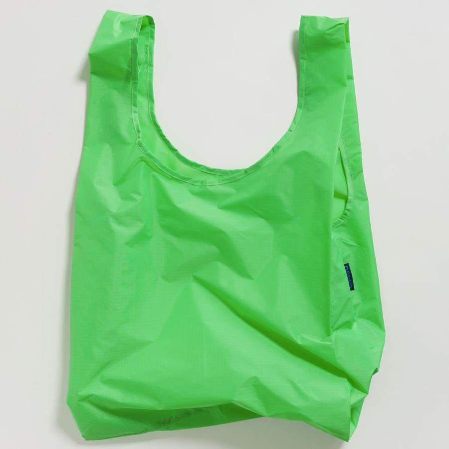 エコバッグ BAGGU 正規品 STANDARD BAGGU 無地 レジ袋 コンパクト ポーチ付き 折りたたみ ショッピングバッグ バグゥ アロエグリーン | BAGGU