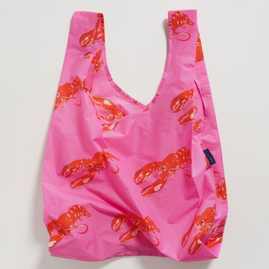 エコバッグ BAGGU 正規品 STANDARD BAGGU レジ袋 コンパクト ポーチ付き 折りたたみ ショッピングバッグ バグゥ ロブスター | BAGGU