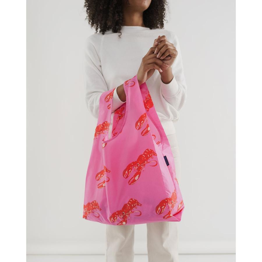 エコバッグ BAGGU 正規品 STANDARD BAGGU レジ袋 コンパクト ポーチ付き 折りたたみ ショッピングバッグ バグゥ ロブスター | BAGGU | 01