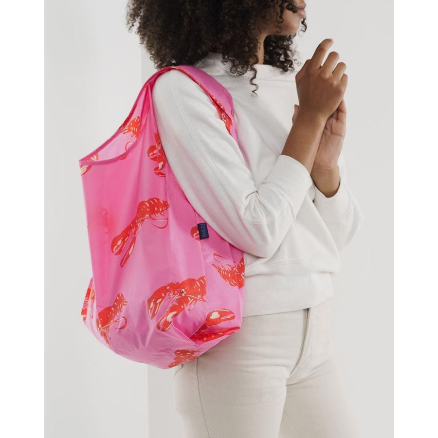 エコバッグ BAGGU 正規品 STANDARD BAGGU レジ袋 コンパクト ポーチ付き 折りたたみ ショッピングバッグ バグゥ ロブスター | BAGGU | 02