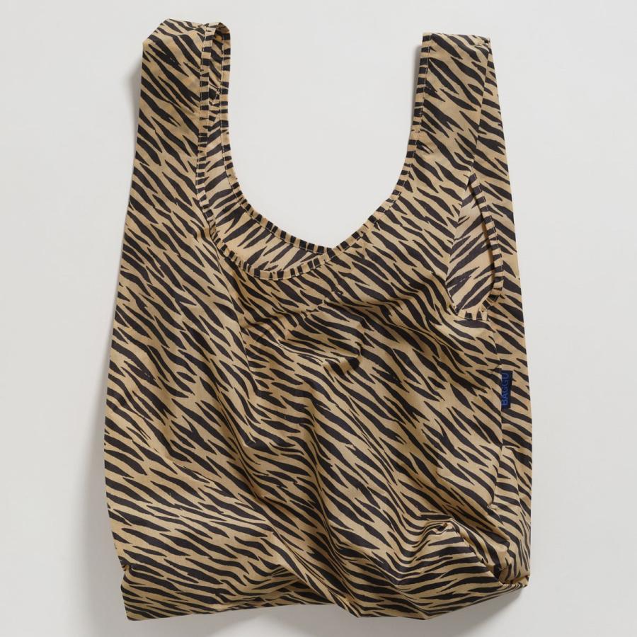 エコバッグ BAGGU 正規品 STANDARD BAGGU レジ袋 コンパクト ポーチ付き 折りたたみ ショッピングバッグ バグゥ タイガーストライプ | BAGGU