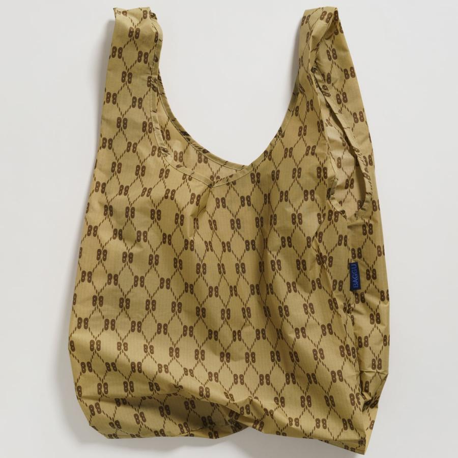 エコバッグ BAGGU 正規品 STANDARD BAGGU レジ袋 コンパクト ポーチ付き 折りたたみ ショッピングバッグ バグゥ BBロゴ | BAGGU