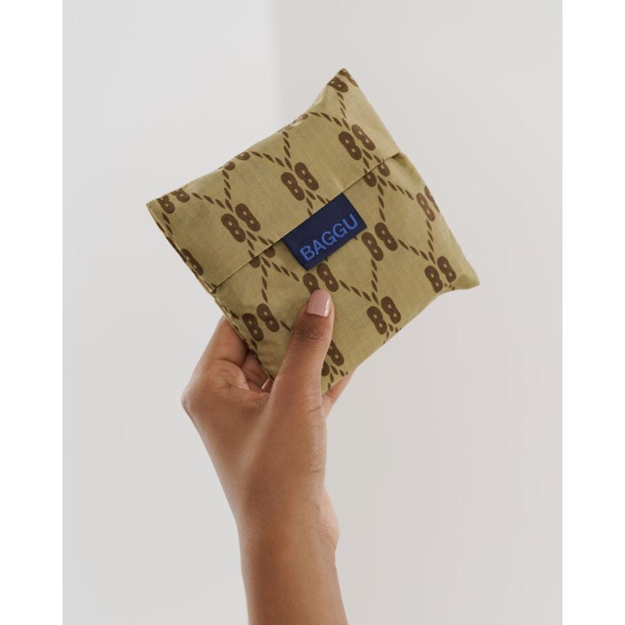 エコバッグ BAGGU 正規品 STANDARD BAGGU レジ袋 コンパクト ポーチ付き 折りたたみ ショッピングバッグ バグゥ BBロゴ | BAGGU | 04