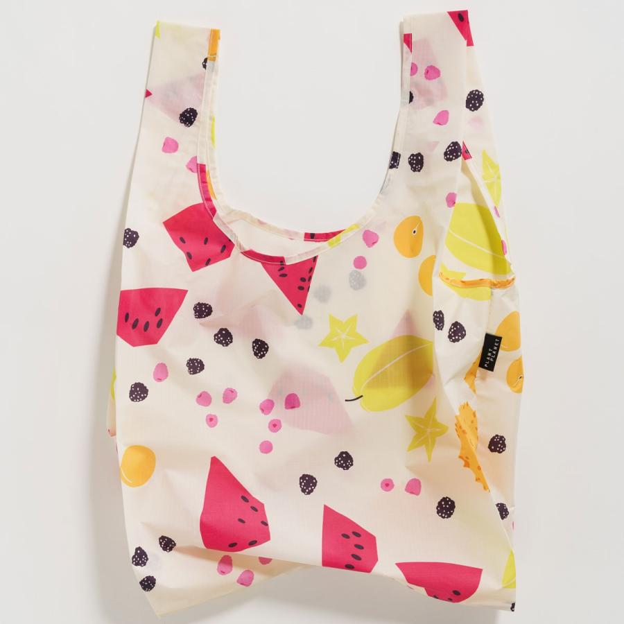エコバッグ BAGGU 正規品 STANDARD BAGGU レジ袋 コンパクト ポーチ付き 折りたたみ バグゥ サマーフルーツ | BAGGU