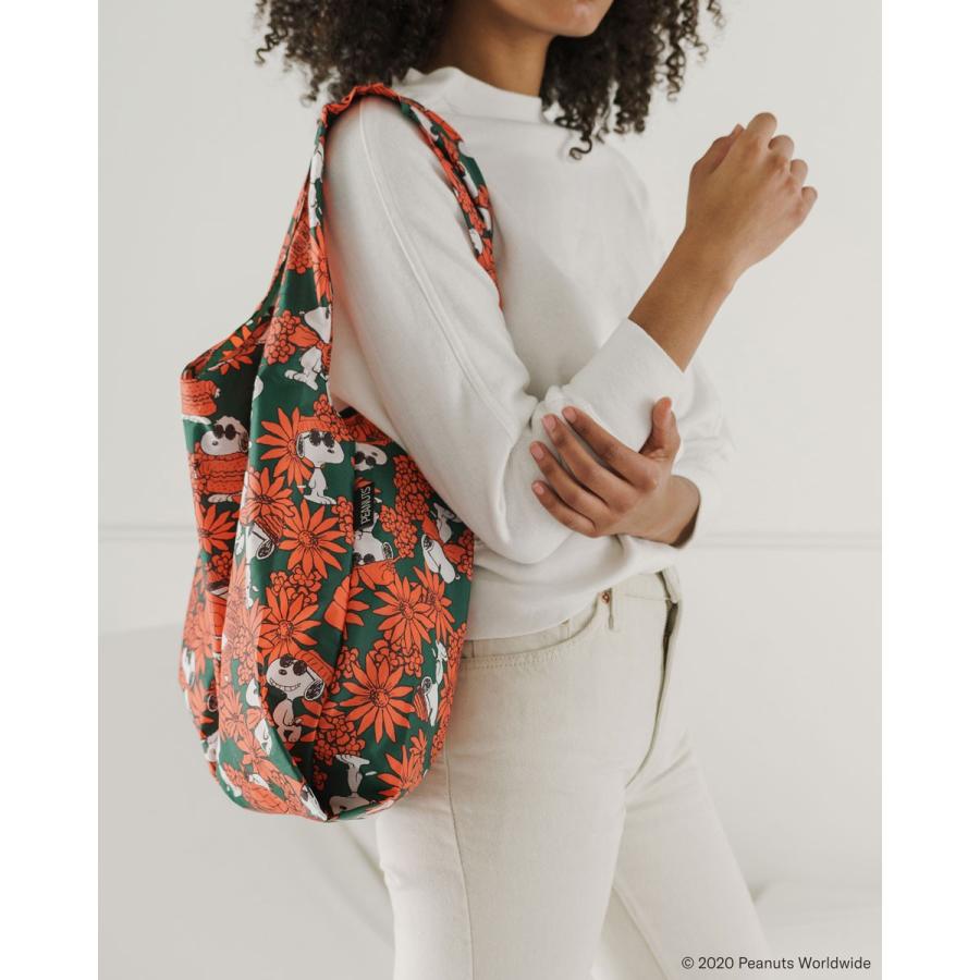 エコバッグ BAGGU 正規品 STANDARD BAGGU Special Edition BAGGUxPEANUTS スヌーピーグッズ レジ袋 折りたたみ ショッピングバッグ バグゥ Snoopy | BAGGU | 01