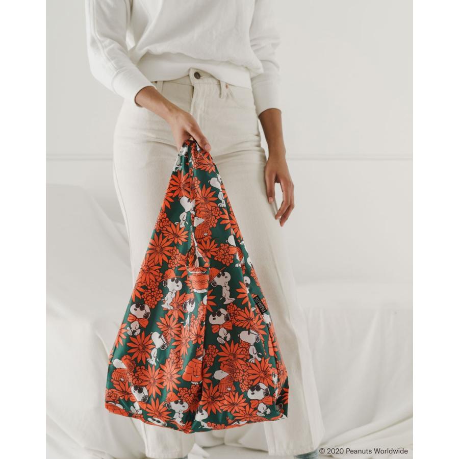エコバッグ BAGGU 正規品 STANDARD BAGGU Special Edition BAGGUxPEANUTS スヌーピーグッズ レジ袋 折りたたみ ショッピングバッグ バグゥ Snoopy | BAGGU | 03