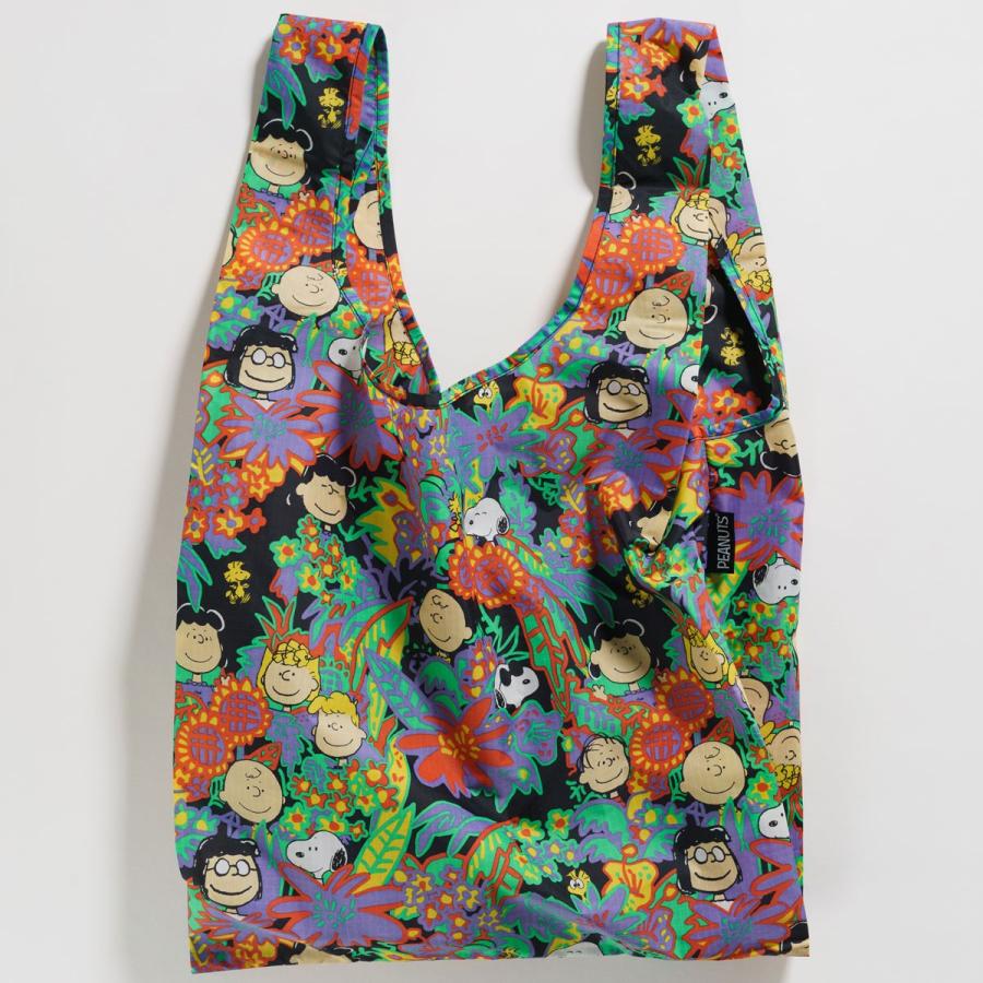 エコバッグ BAGGU 正規品 STANDARD BAGGU Special Edition BAGGUxPEANUTS スヌーピーグッズ レジ袋 折りたたみ ショッピングバッグ バグゥ Rainforest Gang | BAGGU