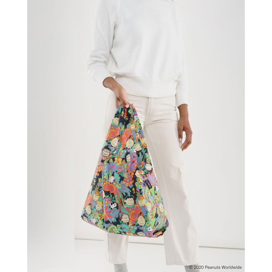 エコバッグ BAGGU 正規品 STANDARD BAGGU Special Edition BAGGUxPEANUTS スヌーピーグッズ レジ袋 折りたたみ ショッピングバッグ バグゥ Rainforest Gang | BAGGU | 03