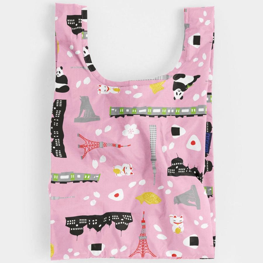 エコバッグ BAGGU 正規品 BABY BAGGU レジ袋 ポーチ付き 小さめサイズ 折りたたみ ショッピングバッグ バグゥ 日本限定モデル 東京 | BAGGU