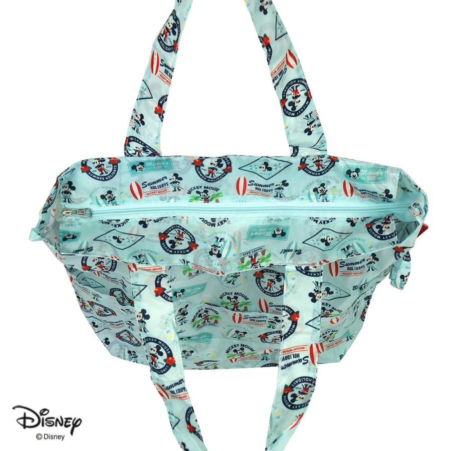 エコバッグ ルートート IP.フリンク ディズニー コンパクト収納 ファスナー開閉 折りたたみ ショッピングバッグ ROOTOTE ミッキー | ROOTOTE | 05