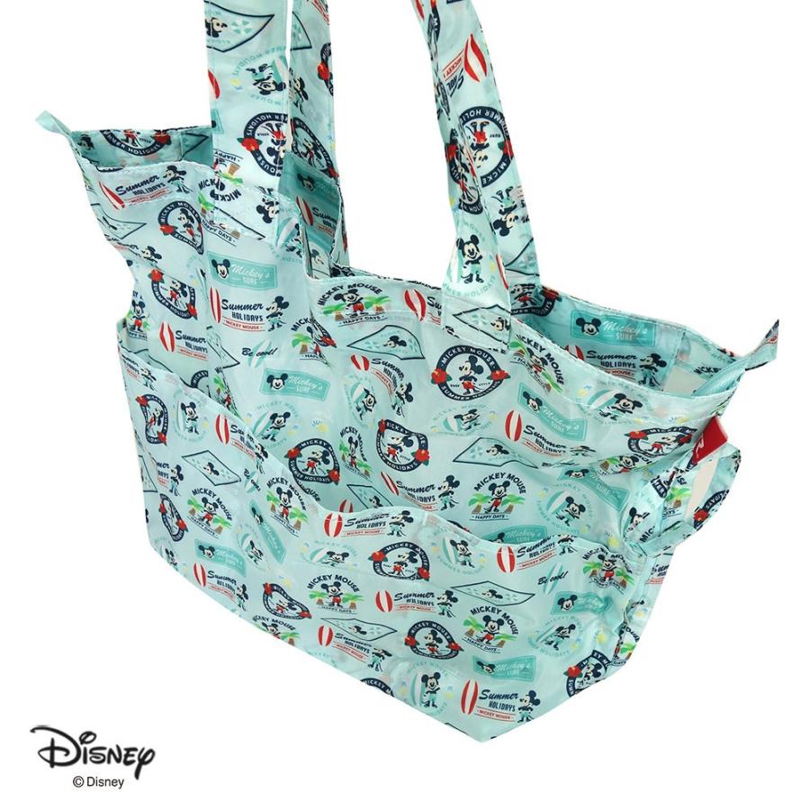 エコバッグ ルートート IP.フリンク ディズニー コンパクト収納 ファスナー開閉 折りたたみ ショッピングバッグ ROOTOTE ミッキー | ROOTOTE | 06