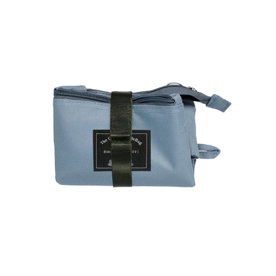 エコバッグ ルートート SN.サーモキーパーバレルS 簡易保冷付き ファスナー開閉 折りたたみ ショッピングバッグ ROOTOTE ブルーグレー | ROOTOTE | 02