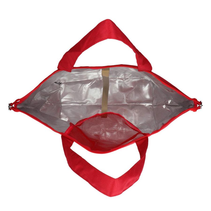 エコバッグ ルートート SN.サーモキーパーバレルL 簡易保冷 ファスナー式 肩掛け 大容量 折りたたみ ショッピングバッグ ROOTOTE ベージュ | ROOTOTE | 04