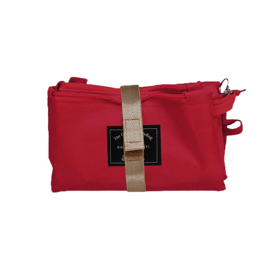 エコバッグ ルートート SN.サーモキーパーバレルL 簡易保冷 ファスナー式 肩掛け 大容量 折りたたみ ショッピングバッグ ROOTOTE レッド | ROOTOTE | 02