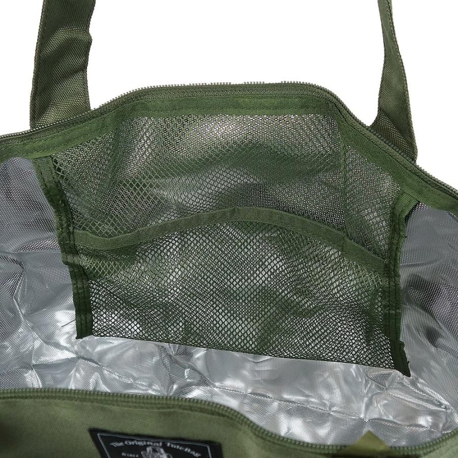 エコバッグ ルートート SN.サーモキーパーバレルL 簡易保冷 ファスナー式 肩掛け 大容量 折りたたみ ショッピングバッグ ROOTOTE レッド | ROOTOTE | 06