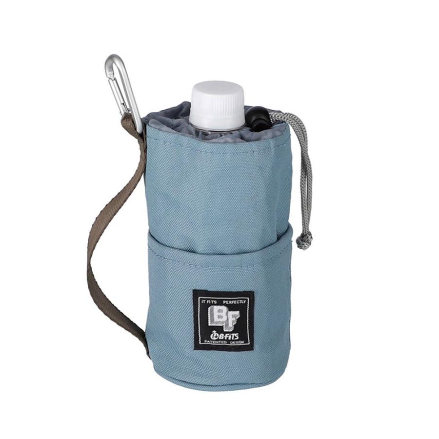 ペットボトルカバー ルートート SN.ビーフィッツベーシック-C 簡易保冷 カラビナ付き 300ml 500ml対応 ペットボトルホルダー ROOTOTE レッド | ROOTOTE | 02