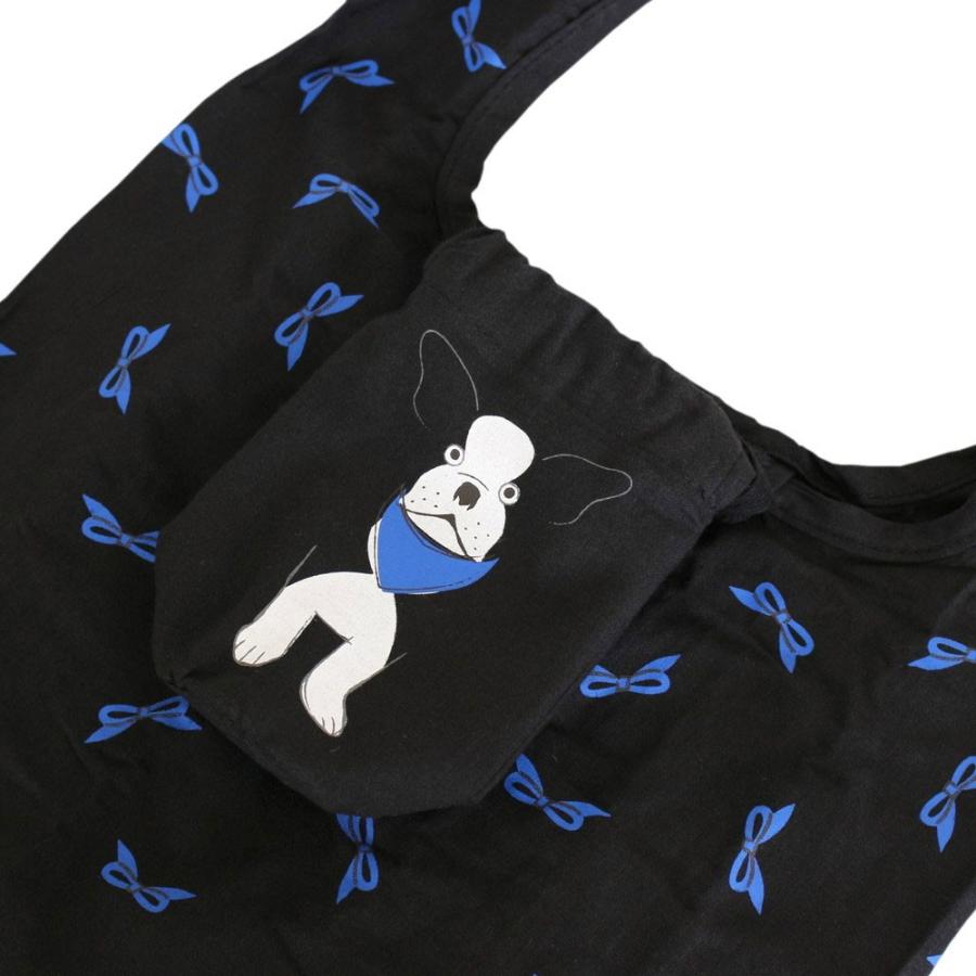 エコバッグ ルートート EU.ルーショッパーポータブルわんこ 犬グッズ イヌ雑貨 ドッグ コンパクト収納 折りたたみ ROOTOTE トイプードル | ROOTOTE | 04