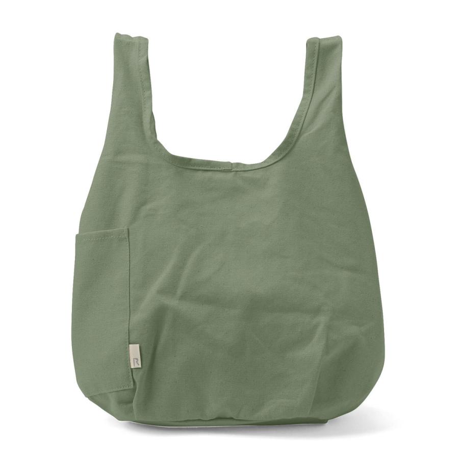 エコバッグ ルートート ルーショッパーミニマルシェ 猫グッズ 小さめサイズ かわいい 折りたたみ ショッピングバッグ ROOTOTE オリーブ | ROOTOTE | 02