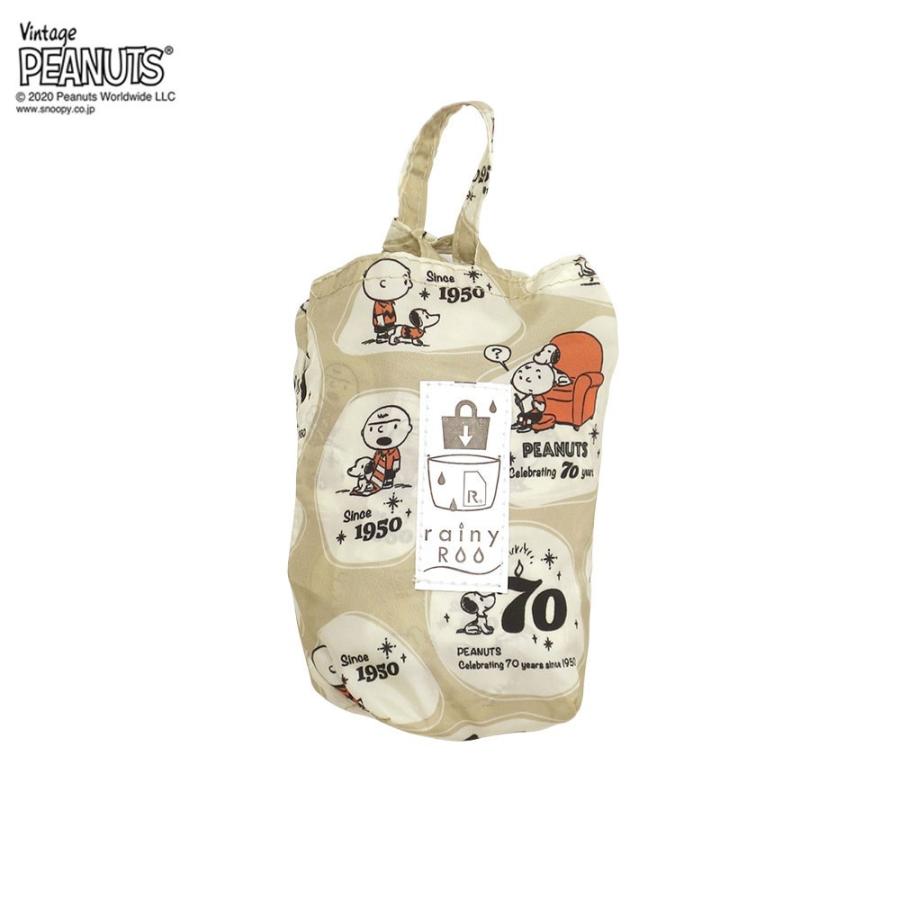 エコバッグ ルートート IP.レイニールーピーナッツ-5V バッグカバー スヌーピー 撥水加工 折りたたみ ショッピングバッグ ROOTOTE 70イヤーズ | ROOTOTE | 02