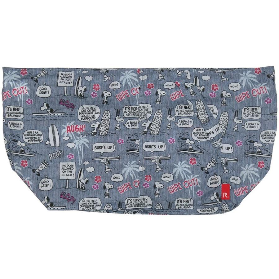 エコバッグ ルートート IP.レイニールーピーナッツ-5V バッグカバー スヌーピー 撥水加工 折りたたみ ショッピングバッグ ROOTOTE サーフ | ROOTOTE