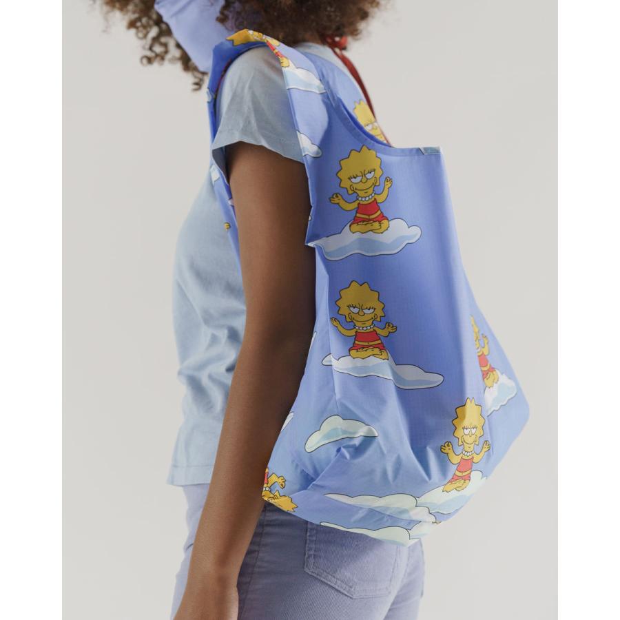 エコバッグ BAGGU 正規品 STANDARD BAGGU The Simpsons レジ袋 コンパクト ポーチ付き 折りたたみ ショッピングバッグ バグゥ リサ | BAGGU | 02