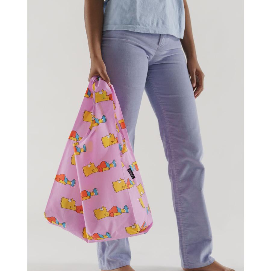 エコバッグ BAGGU 正規品 STANDARD BAGGU The Simpsons レジ袋 コンパクト ポーチ付き 折りたたみ ショッピングバッグ バグゥ バート | BAGGU | 01