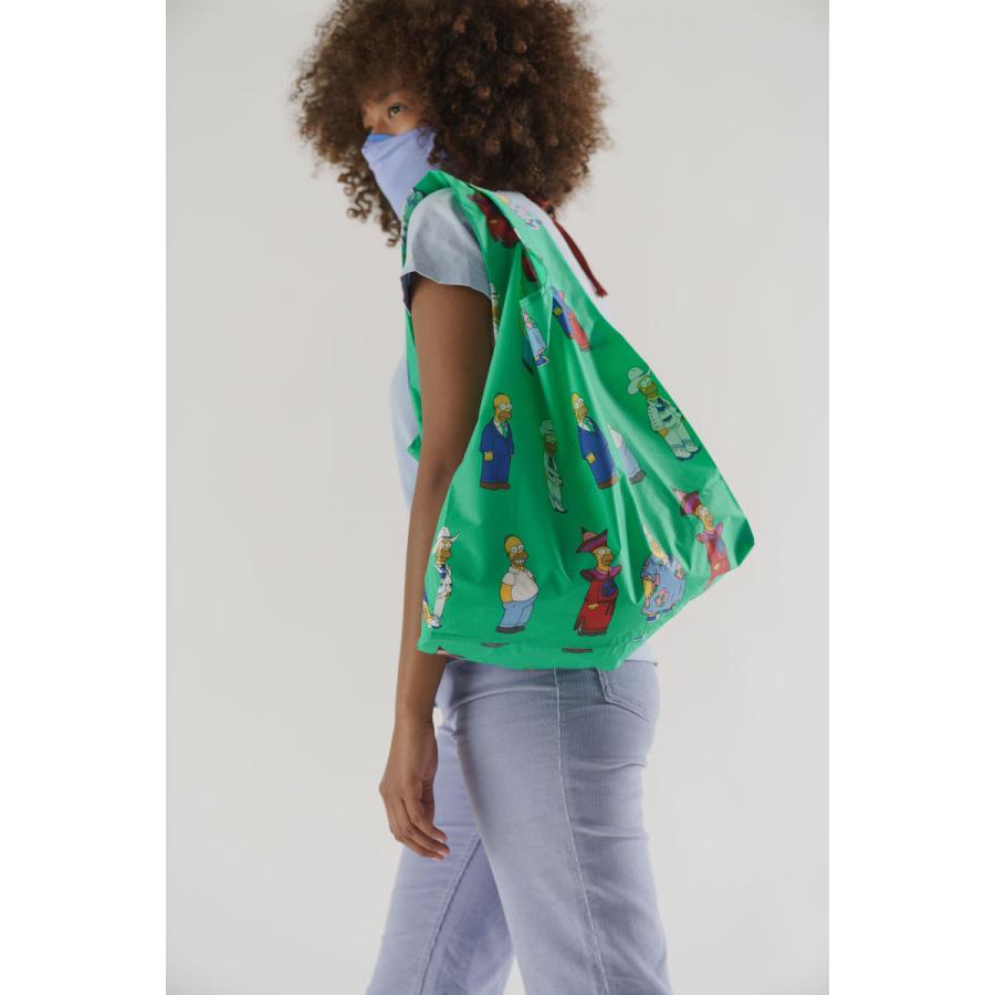 エコバッグ BAGGU 正規品 STANDARD BAGGU The Simpsons レジ袋 コンパクト ポーチ付き 折りたたみ ショッピングバッグ バグゥ ホーマー | BAGGU | 02