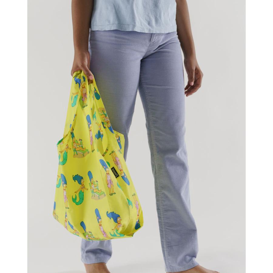 エコバッグ BAGGU 正規品 STANDARD BAGGU The Simpsons レジ袋 コンパクト ポーチ付き 折りたたみ ショッピングバッグ バグゥ マージ | BAGGU | 01