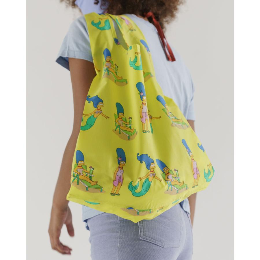 エコバッグ BAGGU 正規品 STANDARD BAGGU The Simpsons レジ袋 コンパクト ポーチ付き 折りたたみ ショッピングバッグ バグゥ マージ | BAGGU | 02