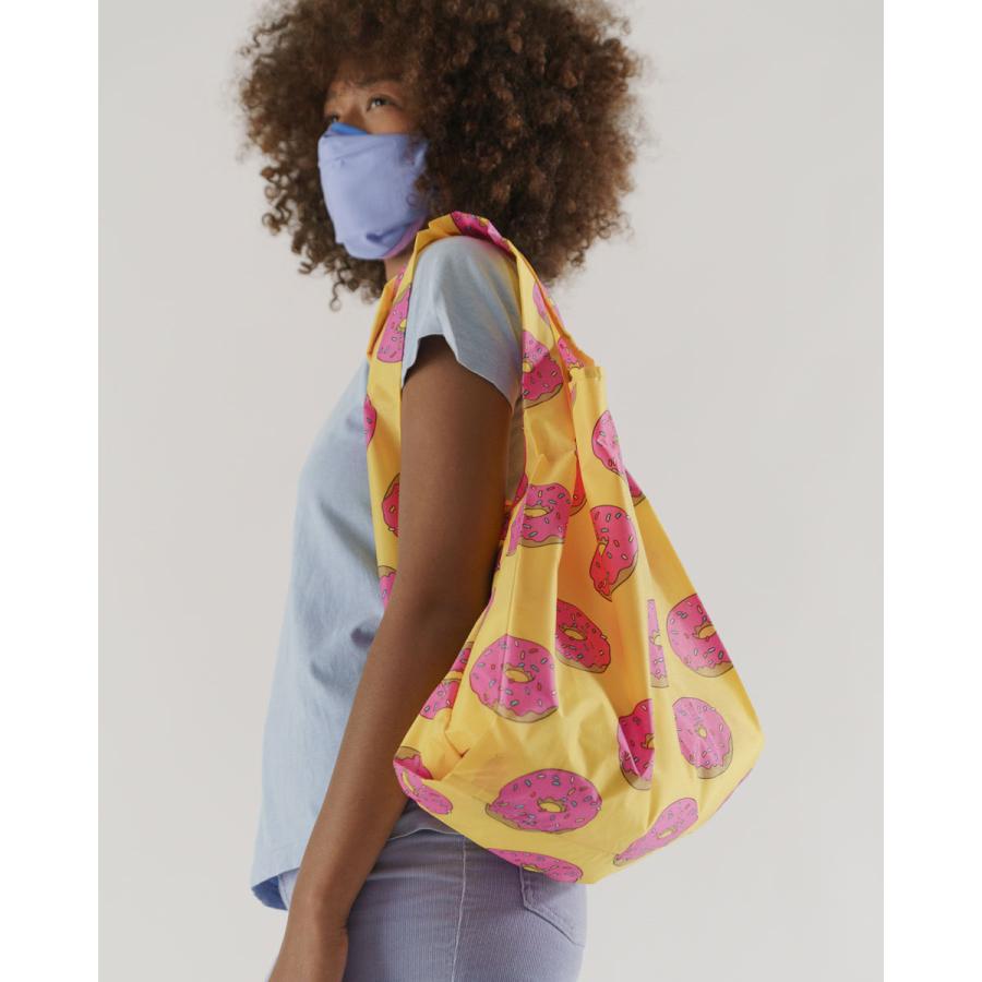 エコバッグ BAGGU 正規品 STANDARD BAGGU The Simpsons レジ袋 コンパクト ポーチ付き 折りたたみ ショッピングバッグ バグゥ ドーナツ | BAGGU | 02