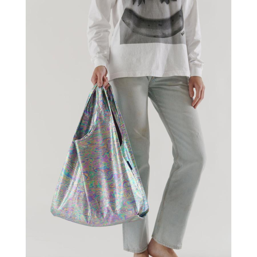エコバッグ BAGGU 正規品 STANDARD BAGGU メタリック 定番 人気 デザイン レジ袋 折りたたみ ショッピングバッグ バグゥ レインボー | BAGGU | 01