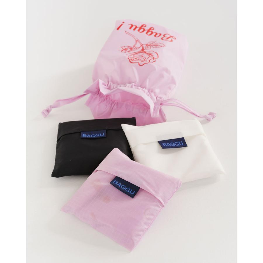 エコバッグ BAGGU 正規品 STANDARD BAGGU SET of 3 巾着入り 3個セット ギフト おしゃれ 折りたたみ ショッピングバッグ バグゥ Thank you | BAGGU | 02