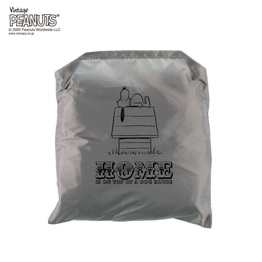エコバッグ ルートート IP.グランデピーナッツ-5C スヌーピー 大容量 大きめサイズ 折りたたみ ショッピングバッグ ROOTOTE グレー | ROOTOTE | 02