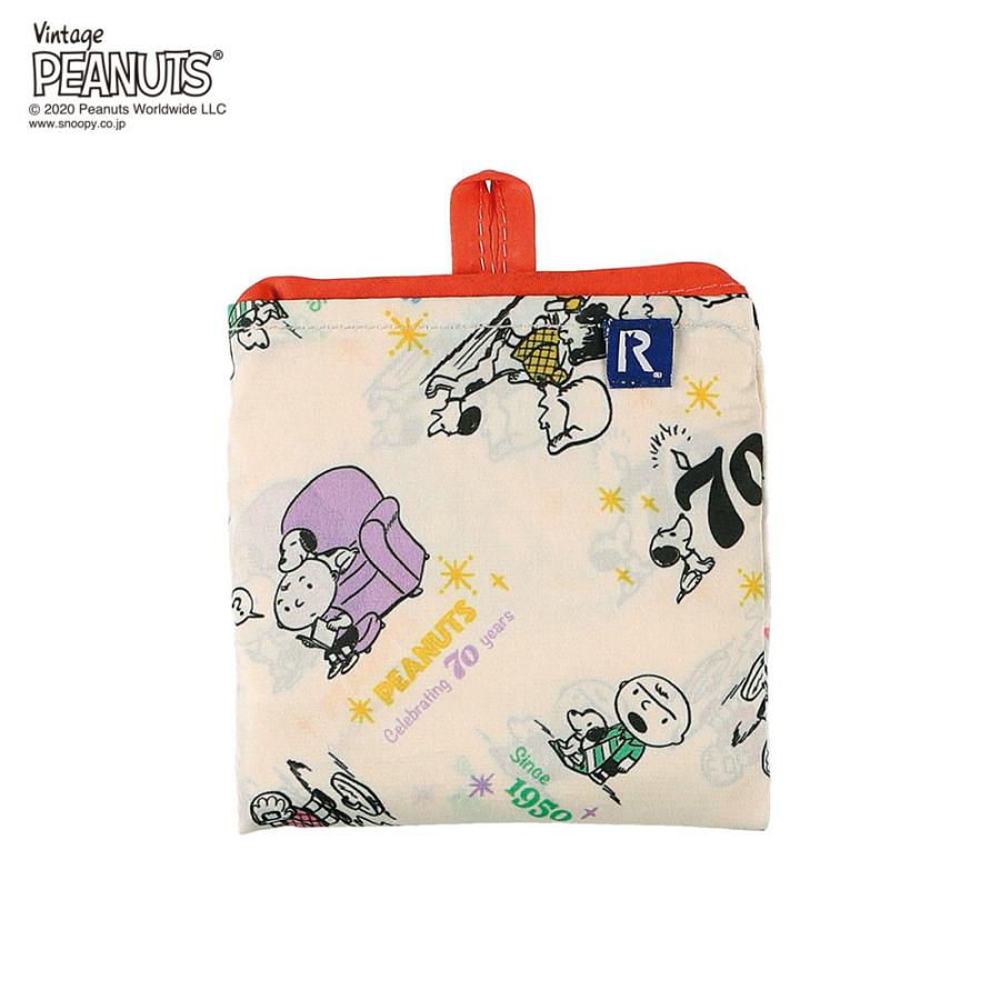 エコバッグ ルートート IP.ルーショッパーMIDピーナッツ スヌーピー 折りたたみ ショッピングバッグ ROOTOTE レッド | ROOTOTE | 02