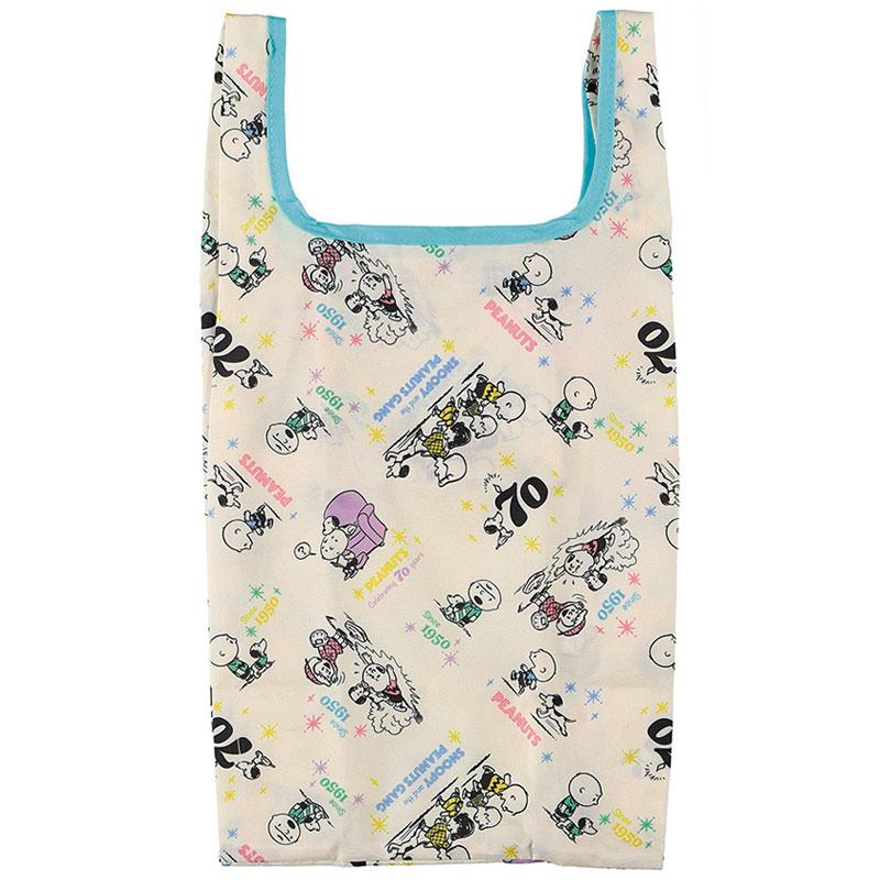 エコバッグ ルートート IP.ルーショッパーMIDピーナッツ スヌーピー 折りたたみ ショッピングバッグ ROOTOTE グリーン | ROOTOTE