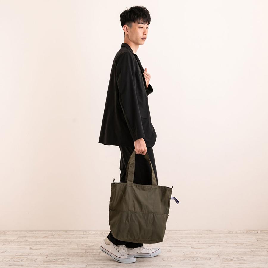 エコバッグ ルートート SN.フリンクリップ-A ファスナー開閉　外側ポケット 大容量 折りたたみ ショッピングバッグ ROOTOTE ルーブルー | ROOTOTE | 08