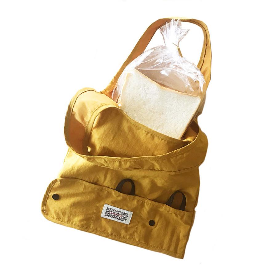 エコバッグ ルートート SN.マルクトートミニ コンパクト 収納 持ち運び 折りたたみ ショッピングバッグ ROOTOTE アイボリー | ROOTOTE | 04