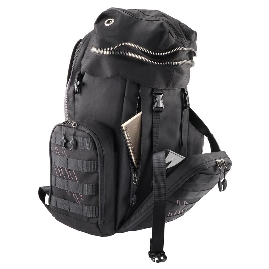 リュック MORN CREATIONS ティラノサウルスバックパック Lサイズ 肉食恐竜 パッド付き 反射板付き メンズ 男性用 通勤 通学 モーンクリエイションズ ブラック |  | 05