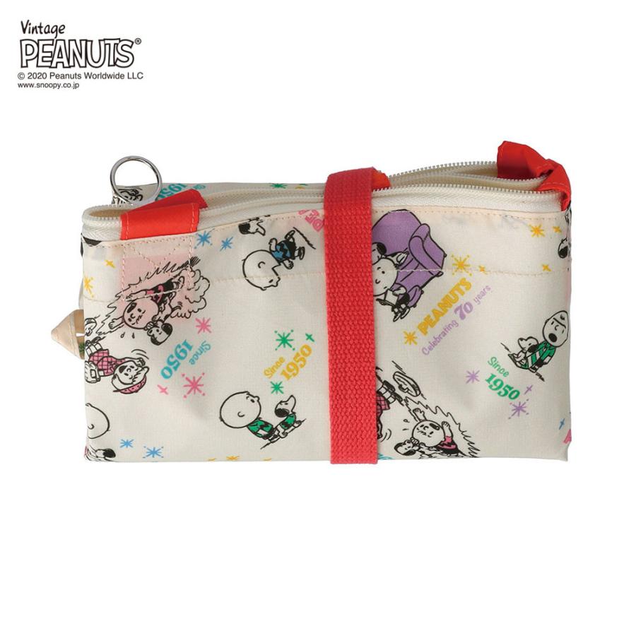 エコバッグ ルートート IP.サーモキーパーバレル ピーナッツ スヌーピー 簡易保冷付き 折りたたみ ショッピングバッグ ROOTOTE レッド | ROOTOTE | 02