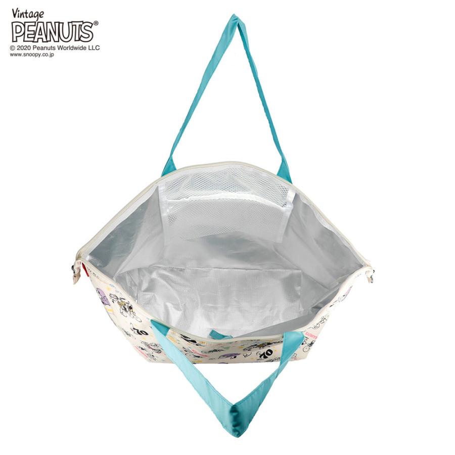 エコバッグ ルートート IP.サーモキーパーバレル ピーナッツ スヌーピー 簡易保冷付き 折りたたみ ショッピングバッグ ROOTOTE レッド | ROOTOTE | 04