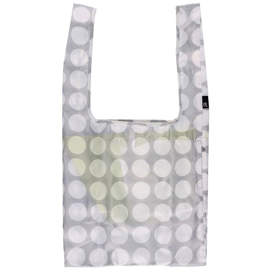 エコバッグ ルートート EU.ルーショッパーグランデ ズアン レジかご対応 北欧 モダン 折りたたみ ショッピングバッグ ROOTOTE Dots | ROOTOTE
