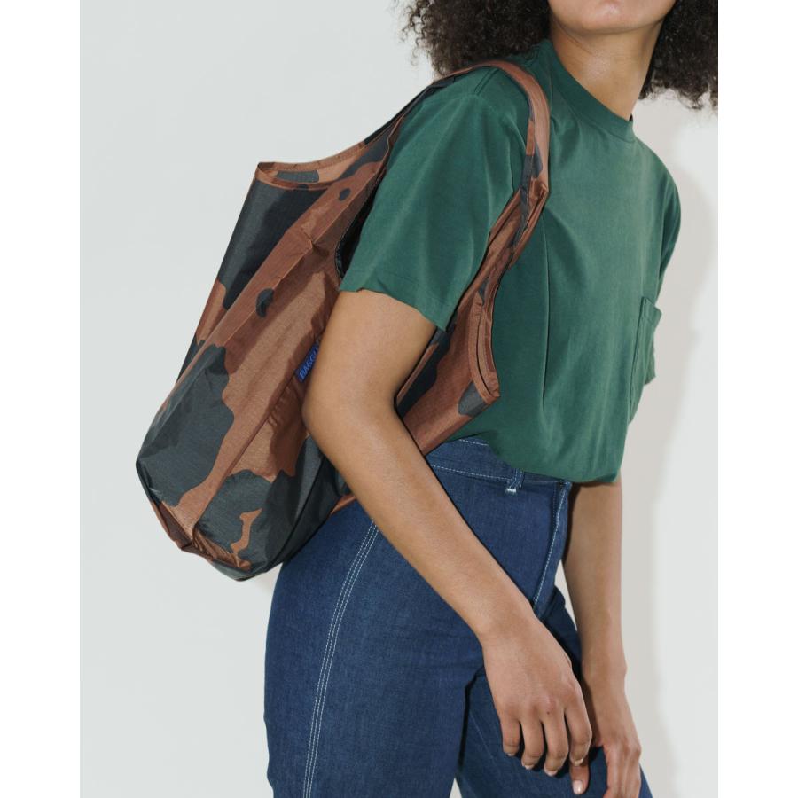 エコバッグ BAGGU 正規品 STANDARD BAGGU レジ袋 コンパクト ポーチ付き 折りたたみ ショッピングバッグ バグゥ ブラウンカウ | BAGGU | 01