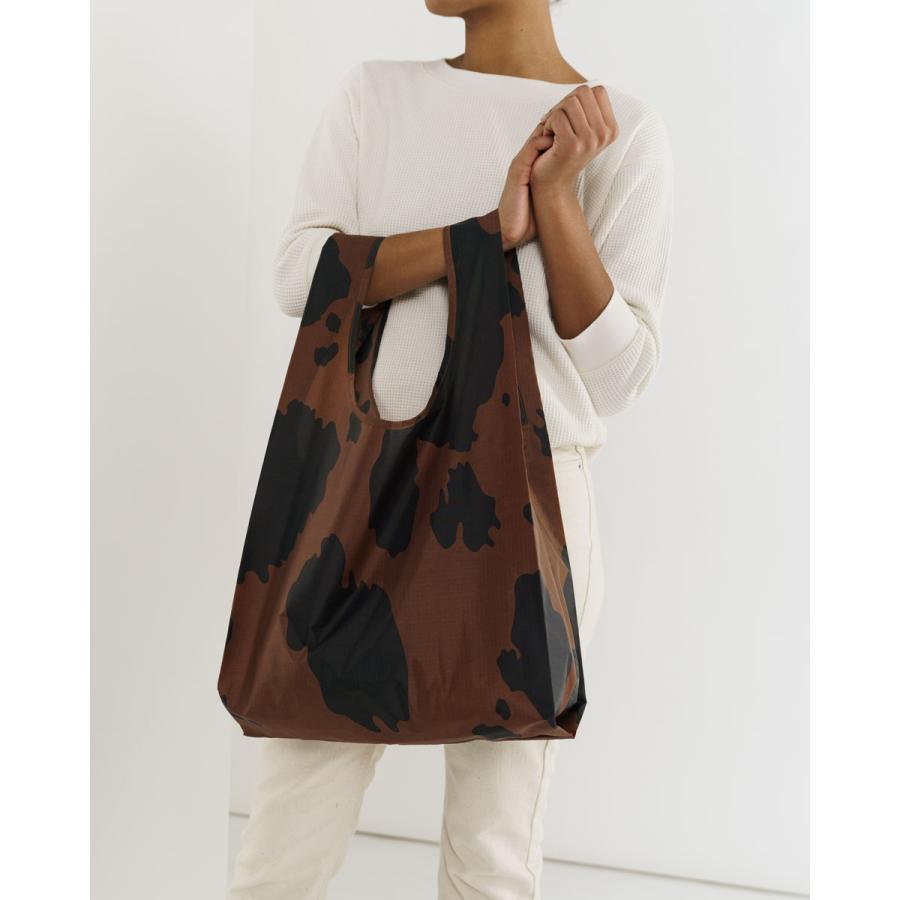エコバッグ BAGGU 正規品 STANDARD BAGGU レジ袋 コンパクト ポーチ付き 折りたたみ ショッピングバッグ バグゥ ブラウンカウ | BAGGU | 03