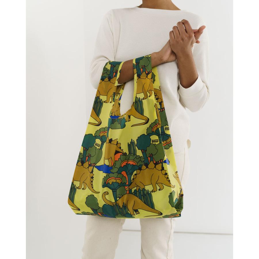 エコバッグ BAGGU 正規品 STANDARD BAGGU レジ袋 コンパクト ポーチ付き 折りたたみ ショッピングバッグ バグゥ ダイナソー | BAGGU | 03