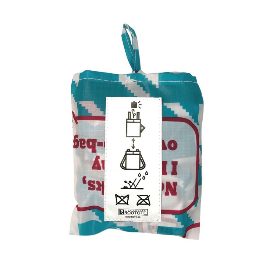 エコバッグ ルートート RO.セオルーショッパー パターンB 撥水加工 メンズ レディース 携帯 折りたたみ ショッピングバッグ ROOTOTE ハウンドトゥース | ROOTOTE | 02